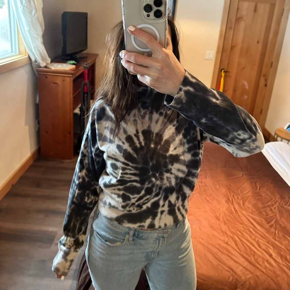 Tye-dye Nordstrom Brand Turtle Neck